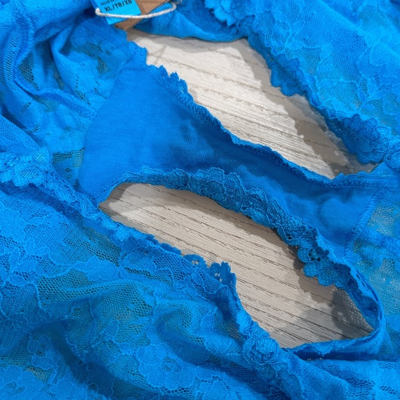 SKIMS STRETCH LACE INTIMATES BOYSHORT in Mykonos NEW - Picture 9 of 9